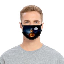 Masque Halloween Citrouille
