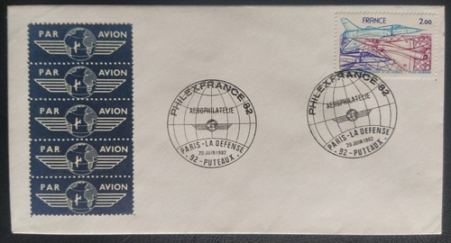 Enveloppe premier jour 1982 - enveloppe,