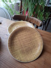 6 ASSIETTES PLATES FAIENCE