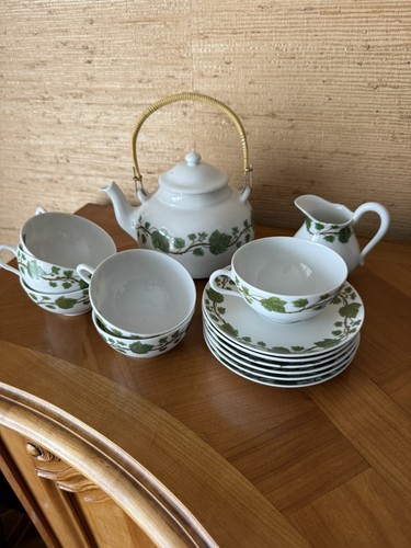 Service thé porcelaine - service, à