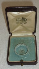 ancien écrin coffret en cuir