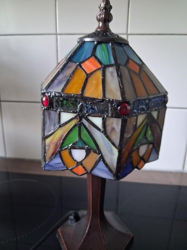 Belle lampe tiffany tons - lampe,