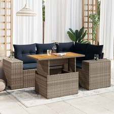 Salon de jardin 5 pcs avec