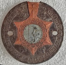 MEDAILLE MEDICALE  la mystérieuse pile electrique de santé de Joseph RASPAIL