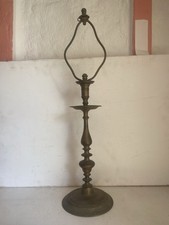 Pied de Lampe bronze ancien Début 20eme