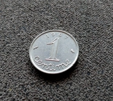 Monnaie france centime 1967 - 1,