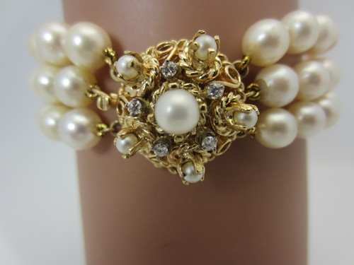Bracelet vintage perles - vintage,