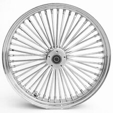 21x3,5" Big Fat King Spoke Chrom Jante Avant 2 Flasques Pour Harley Davidson