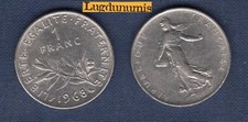 1 Franc Semeuse en Nickel 1968