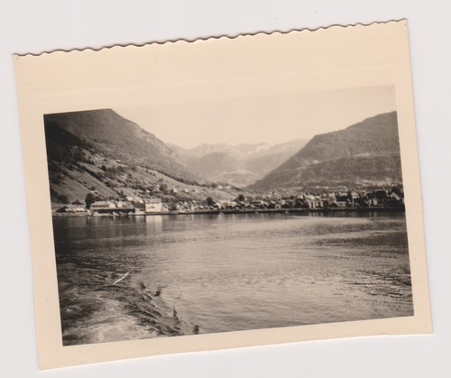 Photo ancienne fjord - photo,