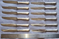 12 couteaux à dessert manches