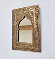Petit Miroir Laiton Doré -