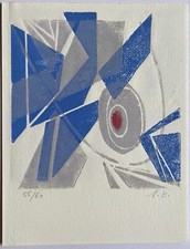 BOZZOLINI SILVANO GRAVURE SUR BOIS 85 SIGNÉE AU CRAYON NUM/60 HANDSIGNED WOODCUT