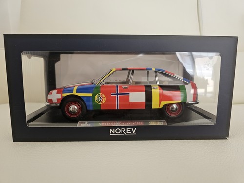 Norev citroen drapeaux - citroen,