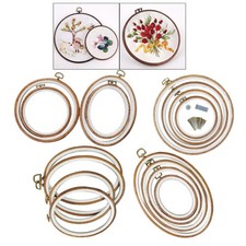 4pcs cerceaux de broderie