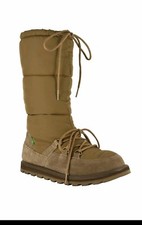 Sanuk trottoir surfeur hiver lune botte neige 7/38/uk 5 marron