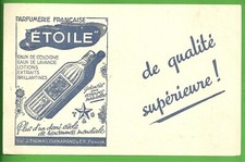 Buvard publicitaire ancien - ETOILE produits de parfumerie