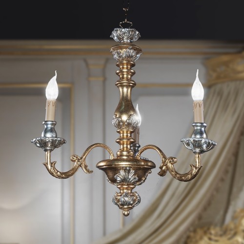 Lustre bois art - classique, 3