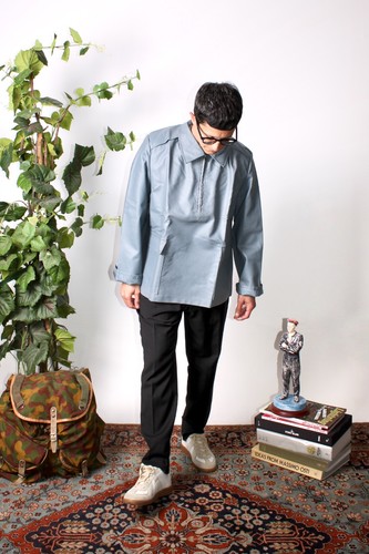 Veste anorak imperméable gris - veste,
