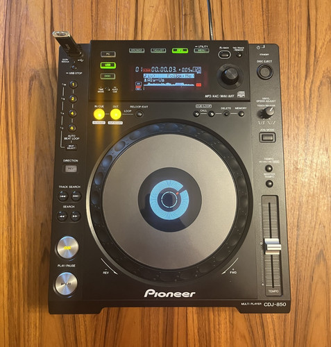 Mint cdj 850 with decksaver - mint, cdj-850-k