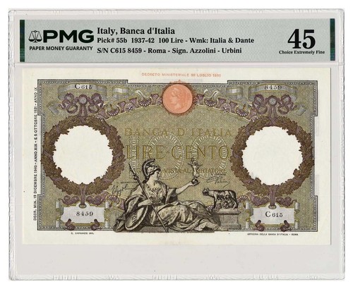 Billet italie 100 lire - italie,