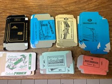 boîtes de cartouches vides