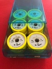 ANCIENNE BOÎTE DE 18 BOBINES DE FIL TORTUE SUPERCONTROL N°14