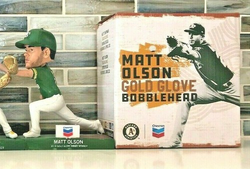 2019 matt olson gold - "al, glove