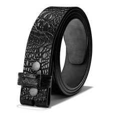 Ceinture western en cuir pour