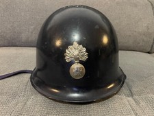 Casque lourd + sous casque gendarmerie  - M51 - 1967 Dunois & Fils Vincennes