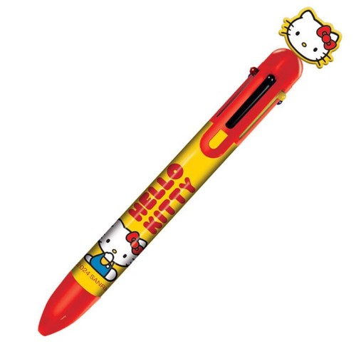 Stylo multi couleurs hello - couleurs,
