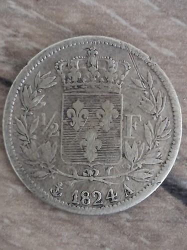 Franc louis xviii - 1/2,