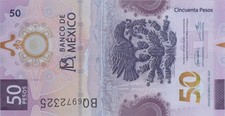 50 Pesos - Teocalli de la