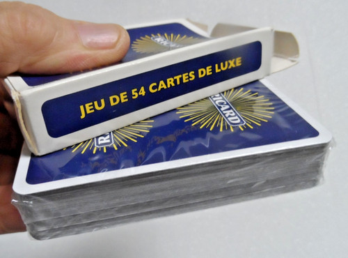 Jeu cartes de luxe - de, 54