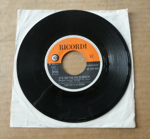 45t sans pochette danny - sans, et