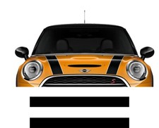 Kit doubles bandes capot one cooper pour MINI  stickers autocollant adhésifs