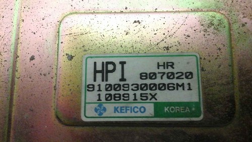 Calculateur moteur hyundai - moteur,