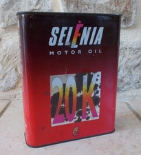 Ancien Bidon d'Huile SELENIA