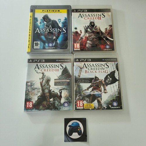 Lot jeux assassin s creed - 4, assassin's