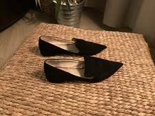 Ballerines ZARA pointure 41 daim noir 