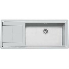 FOSTER 2211051 Lavabo 1 Baignoire La Dx Avec Égouttoir Ke Sf Acier Inox 117,3 CM