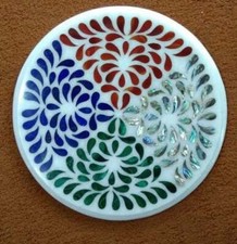 12 " Rond Marbre Coin Nappe