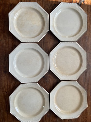 Lot assiettes plate - de, 6
