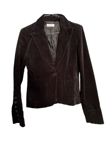 Manteau veste style velour - manteau,