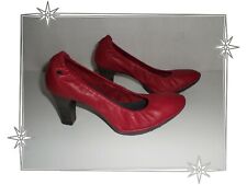  Chaussures Escarpins Cuir  Rouge Frimma TBS Pointure 39