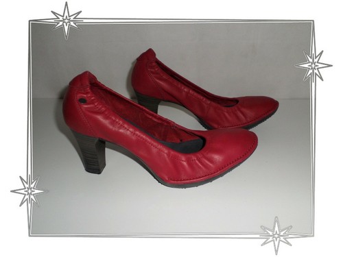 Chaussures escarpins cuir - escarpins,