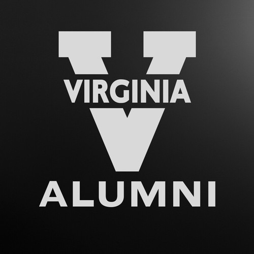 University virginia decal - of,