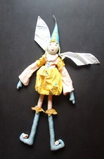 superbe poupée lutin fée doudou l'oiseau bateau 60 cm