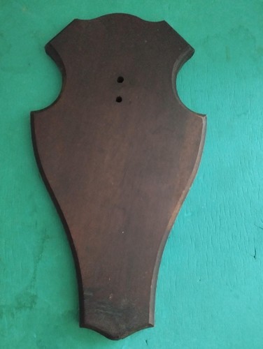 Ecusson bois 35x19cm pour - 1,
