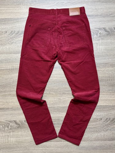 Jean velours lacoste - jean,
